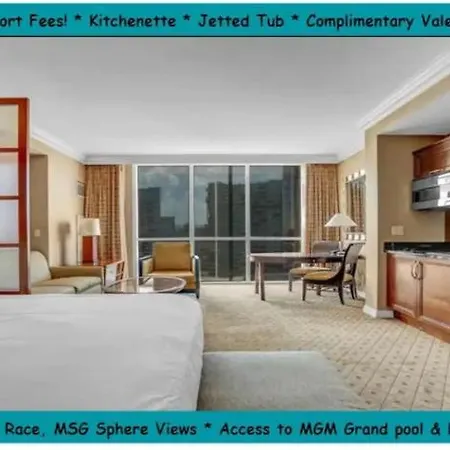 Signature Mgm Suite With Strip And Sphere View Las Vegas Extérieur photo