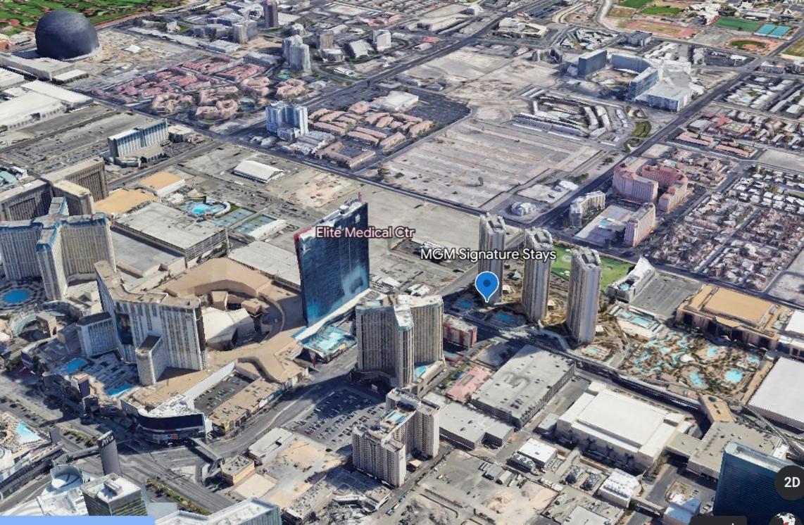 Signature Mgm With Strip And Sphere View Appart hôtel *